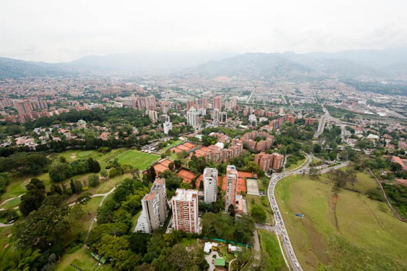 Panoramica del Poblado, Medellin, Antioquia, Colom...