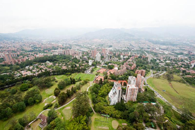 Panoramica del Poblado, Medellin, Antioquia, Colom...