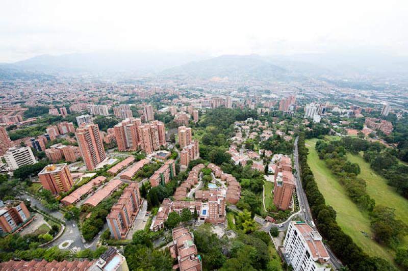 Panoramica del Poblado, Medellin, Antioquia, Colom...