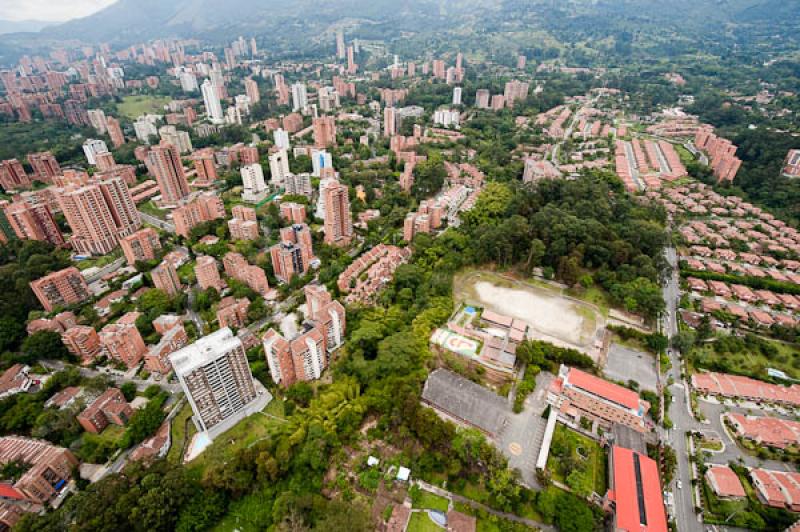 Panoramica del Poblado, Medellin, Antioquia, Colom...