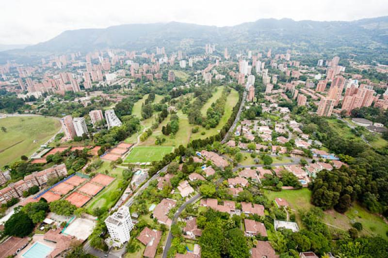 Panoramica del Poblado, Medellin, Antioquia, Colom...