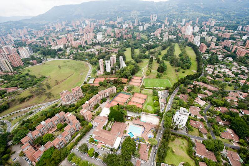 Panoramica del Poblado, Medellin, Antioquia, Colom...