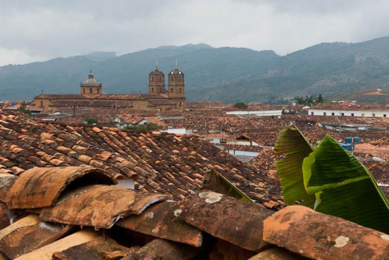 Panoramica de Zapatoca, Santander, Bucaramanga, Co...