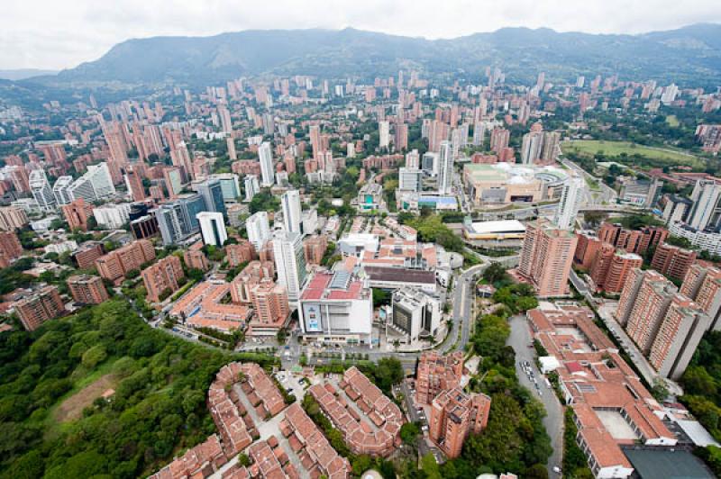 Panoramica del Poblado, Medellin, Antioquia, Colom...