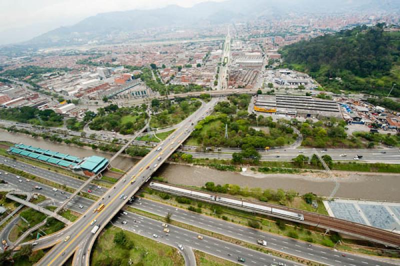 Panoramica de la Ciudad de Medellin, Antioquia, Co...