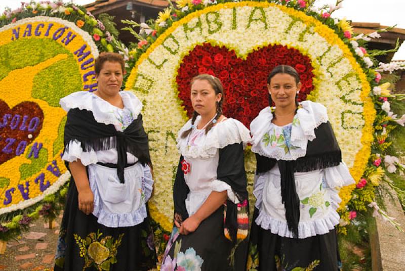 Silleteras, Santa Elena, Medellin, Antioquia, Colo...