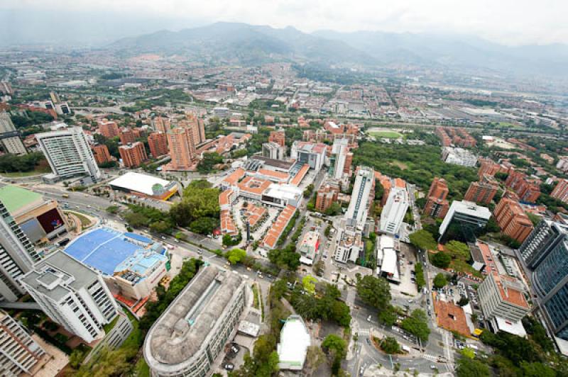 Panoramica del Poblado, Medellin, Antioquia, Colom...