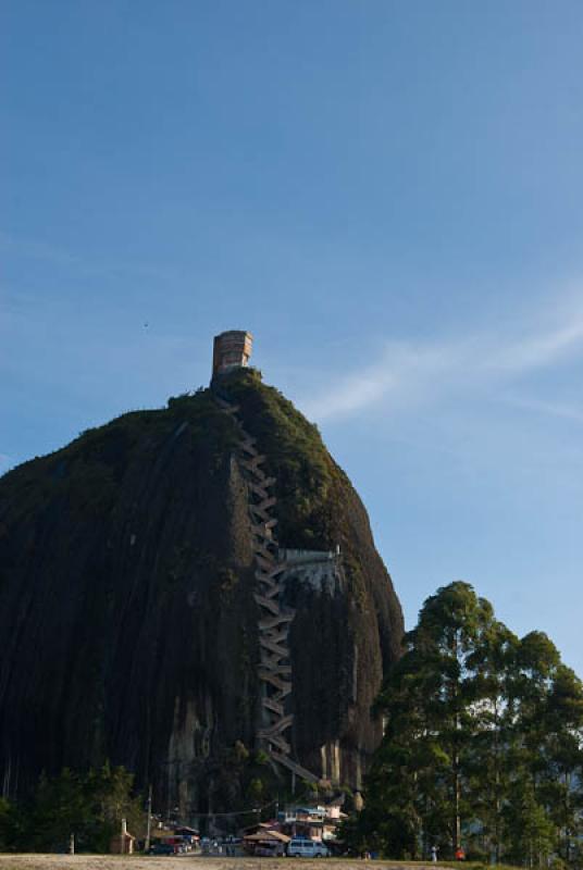 Piedra de El PeÃ±ol, Guatape, Antioquia, Oriente...