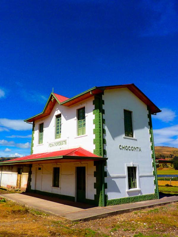 Estacion del Ferrocarril, Choconta, Provincia de l...