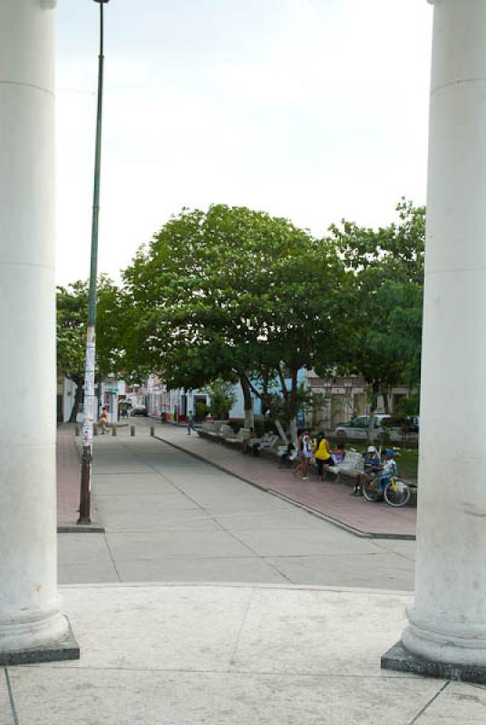 Templete, Parque del Centenario, Cienaga, Magdalen...