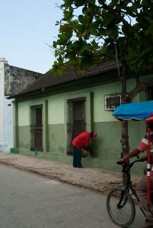 Arquitectura Tradicional, Cienaga, Magdalena, Colo...