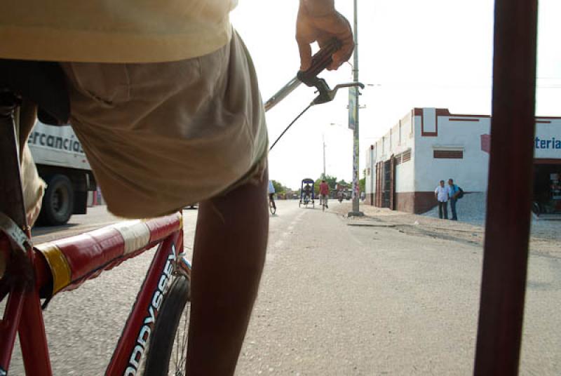 Bicitaxi, Cienaga, Magdalena, Colombia