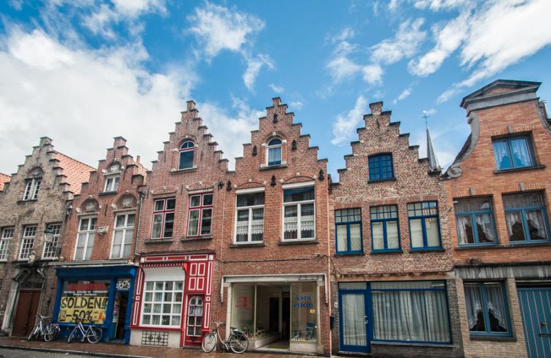 Arquitectura Tradicional de Brujas, Belgica, Bruce...