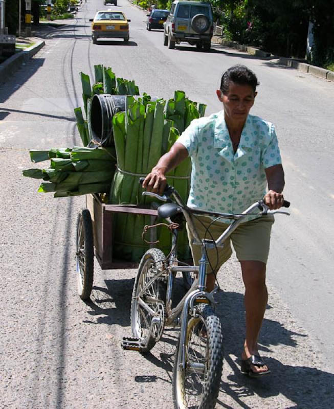 Mujer Trabajando, Magdalena, Santa Marta, Colombia