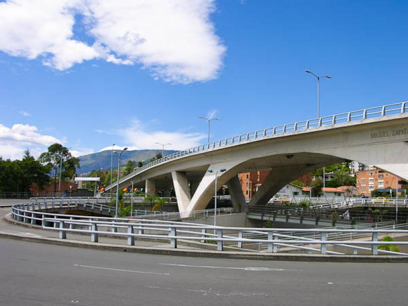 Puente Miguel Zapata Restrepo, La Aguacatala, Mede...