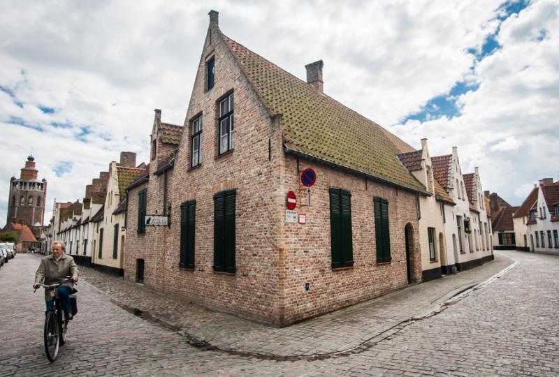 Arquitectura Tradicional de Brujas, Belgica, Bruce...