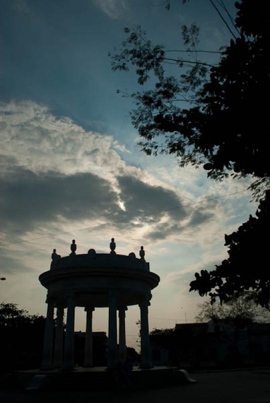 Templete, Parque del Centenario, Cienaga, Magdalen...