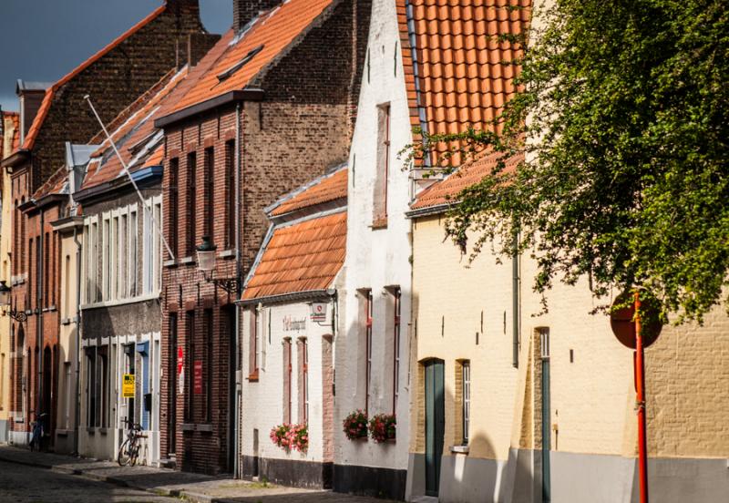 Arquitectura Tradicional de Brujas, Belgica, Bruce...