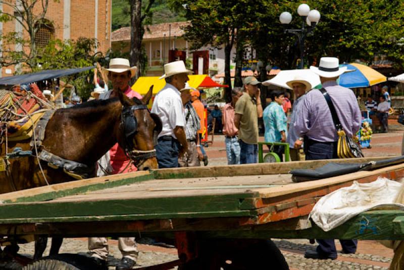 Parque Principal, Jerico, Suroeste AntioqueÃ±o, ...