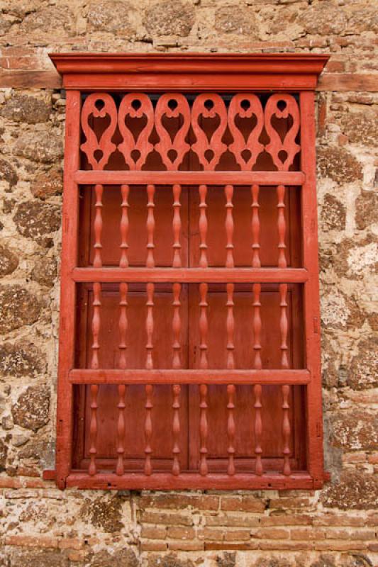 Ventana Colonial, Santa Fe de Antioquia, Occidente...