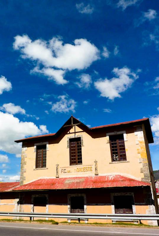 Estacion del Ferrocarril, Gachancipa, Provincia de...