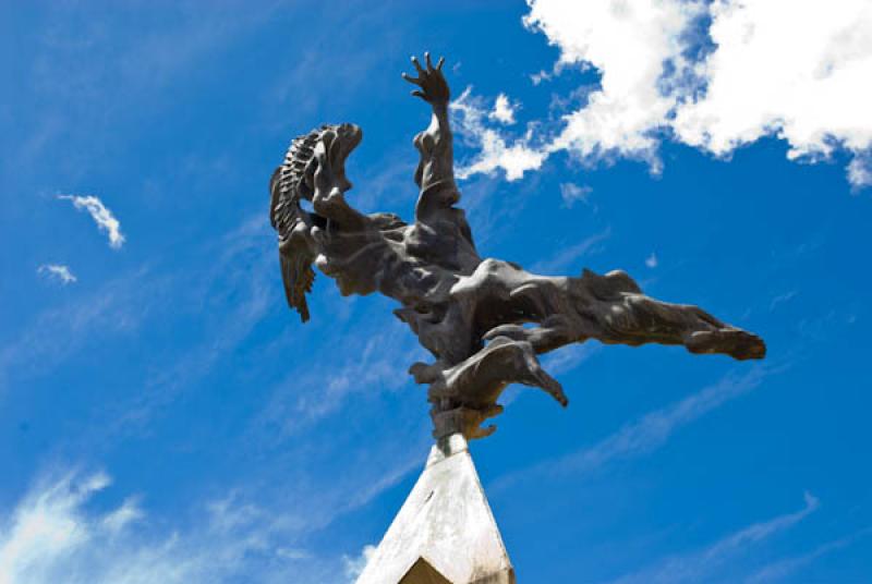 Monumento a Porfirio Barba Jacob, Santa Rosa de Os...