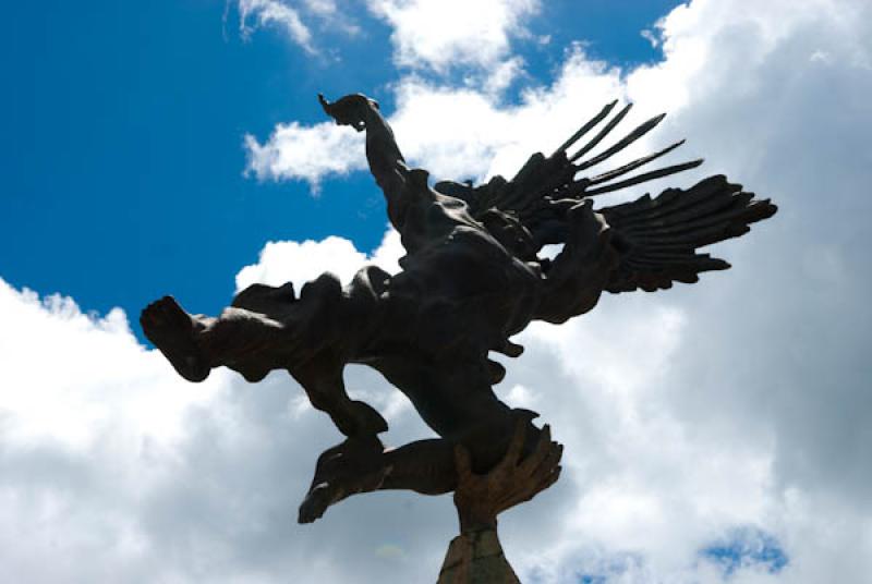 Monumento a Porfirio Barba Jacob, Santa Rosa de Os...