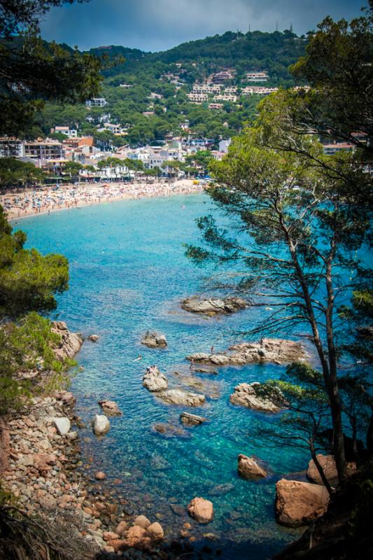 Playa de Cala, Costa Brava, Girona, Cataluña, Esp...