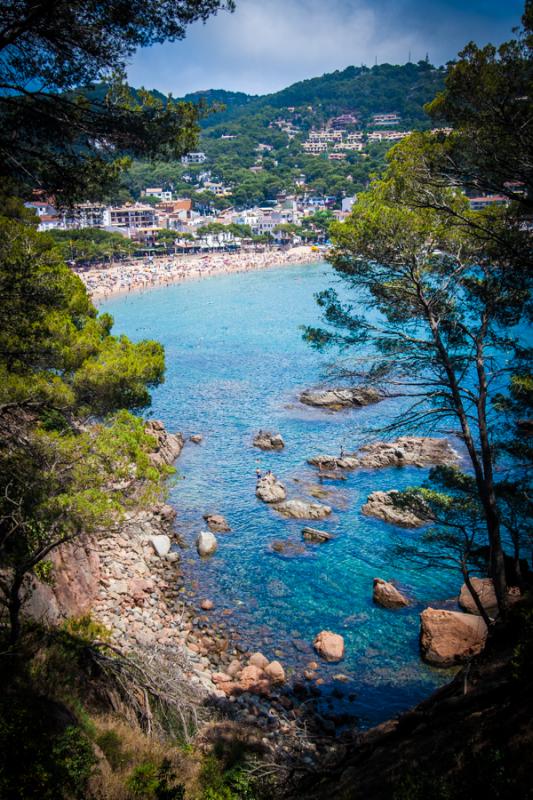 Playa de Cala, Costa Brava, Girona, Cataluña, Esp...