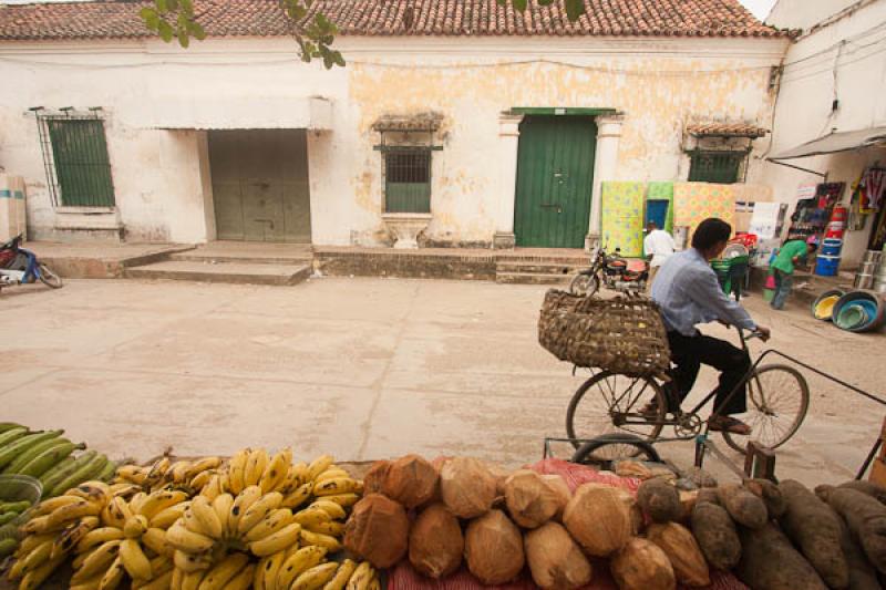 Mercado de Santa Cruz de Mompox, Mompos, Bolivar, ...