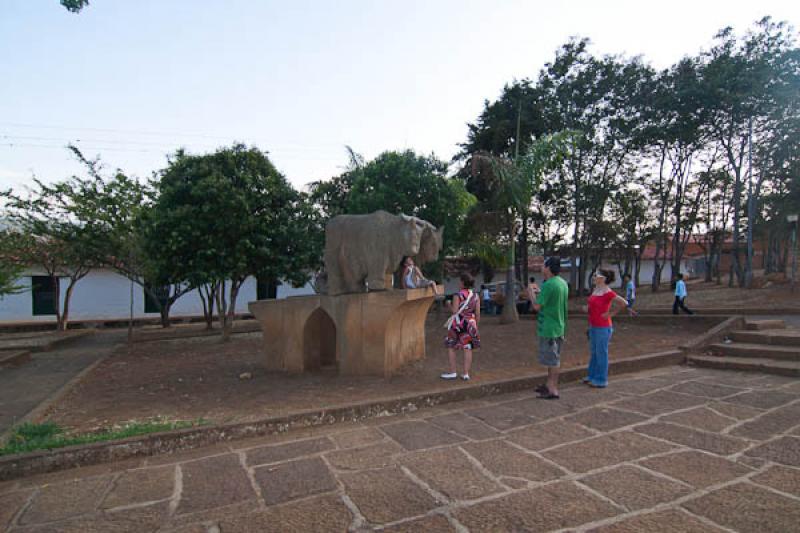 Parque de las Aguas, Barichara, Santander, Bucaram...