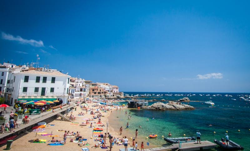 Calella de Palafrugell Costa Brava, Girona, Catalu...