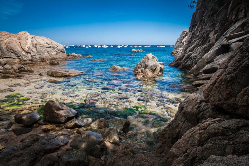 Tossa de Mar, Costa Brava, Girona, Cataluña, Espa...