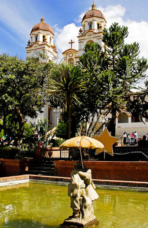 Parque Central, Guasca, Guavio, Cundinamarca, Colo...