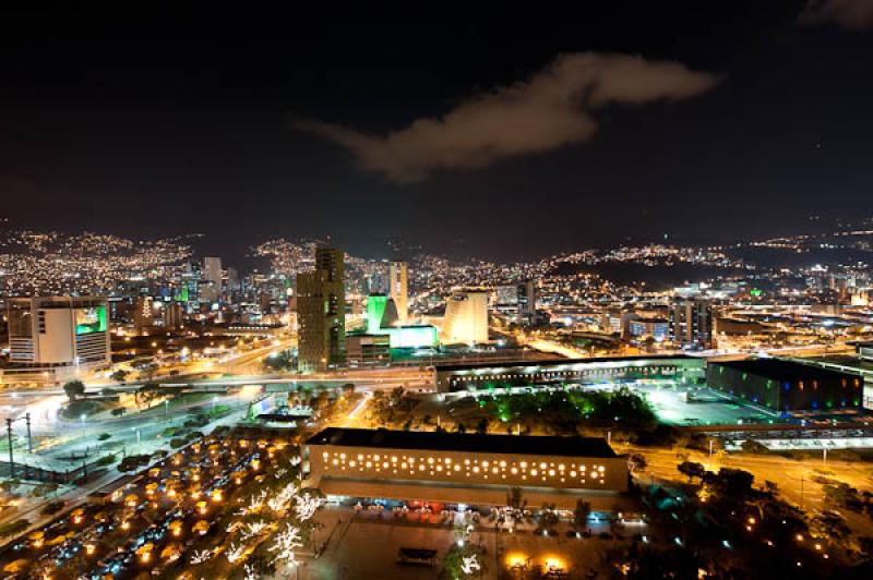 Panoramica de la Ciudad de Medellin, Antioquia, Co...