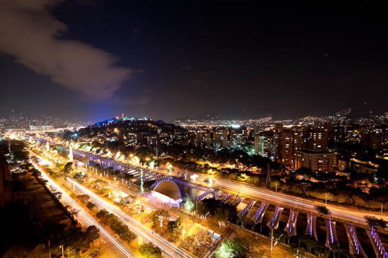 Panoramica de la Ciudad de Medellin, Antioquia, Co...