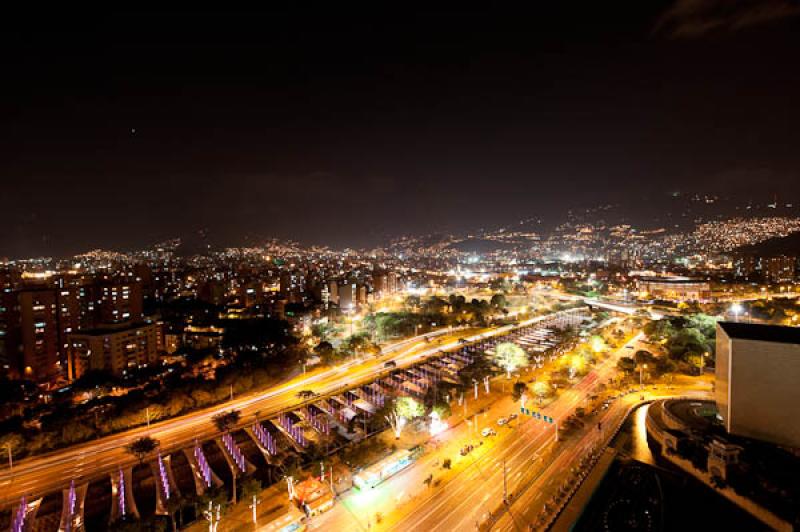 Panoramica de la Ciudad de Medellin, Antioquia, Co...