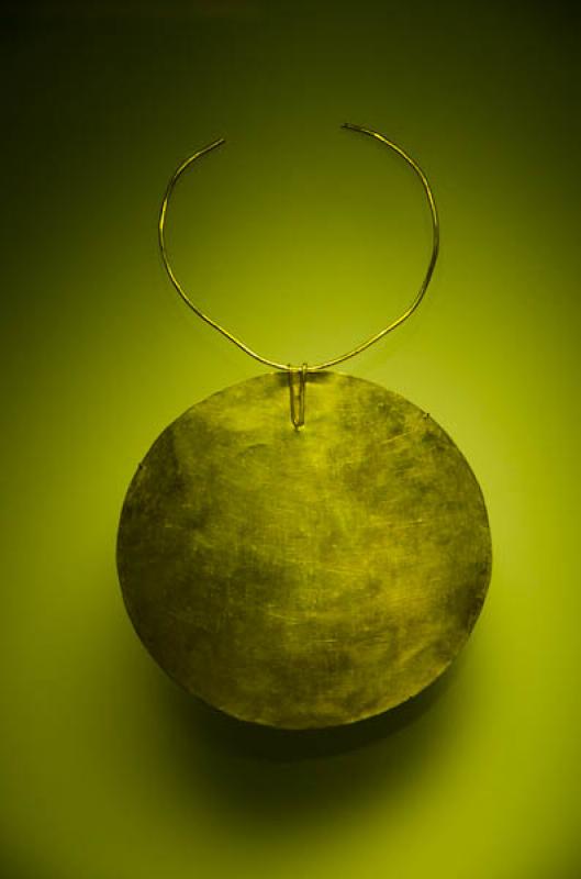 Pectoral Oro, Museo del Oro, Bogota, Cundinamarca,...