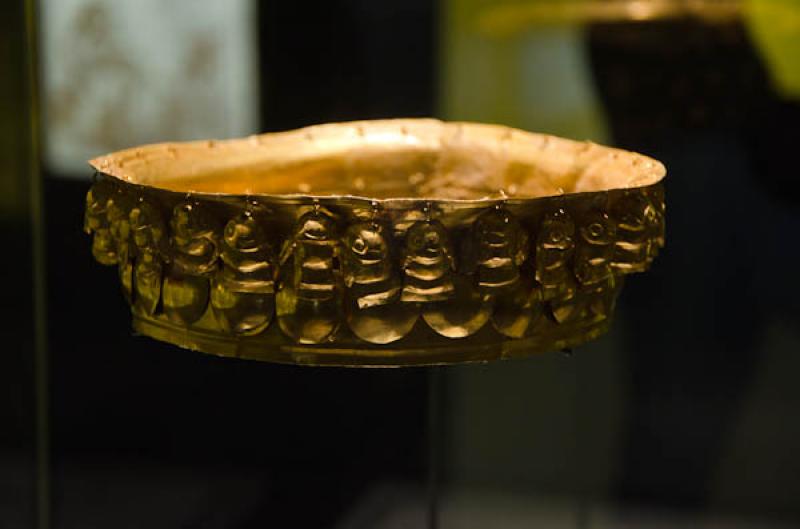 Brazalete Oro, Museo del Oro, Bogota, Cundinamarca...