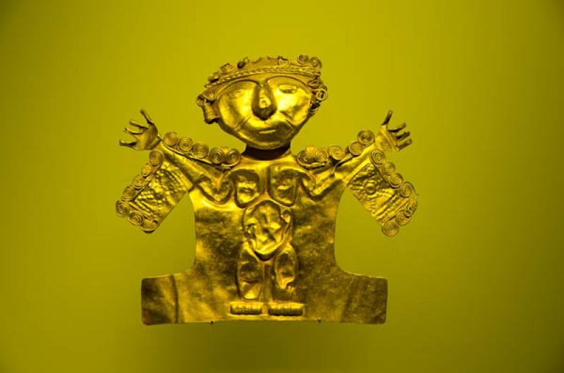 Colgante de Oro, Museo del Oro, Bogota, Cundinamar...