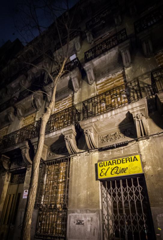 Edificio Antiguo del Centro de Madrid, España, Eu...