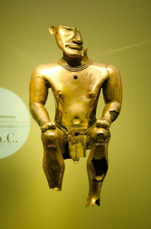 Poporo, Museo del Oro, Bogota, Cundinamarca, Colom...