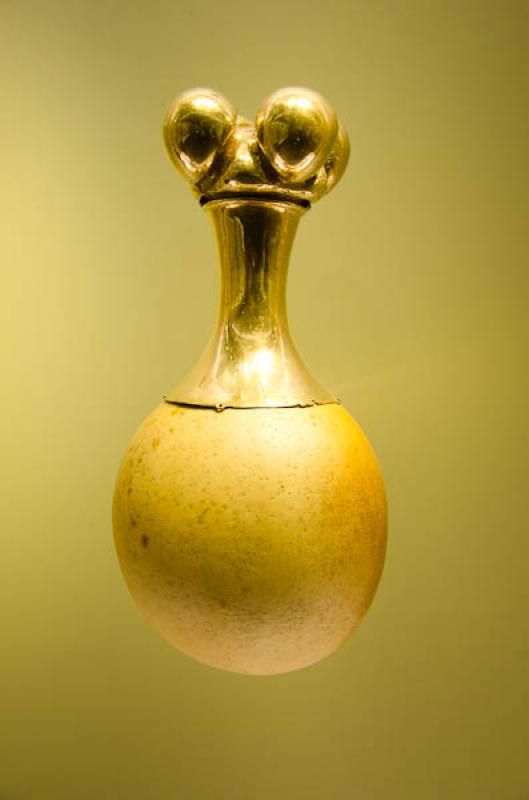 Poporo, Museo del Oro, Bogota, Cundinamarca, Colom...