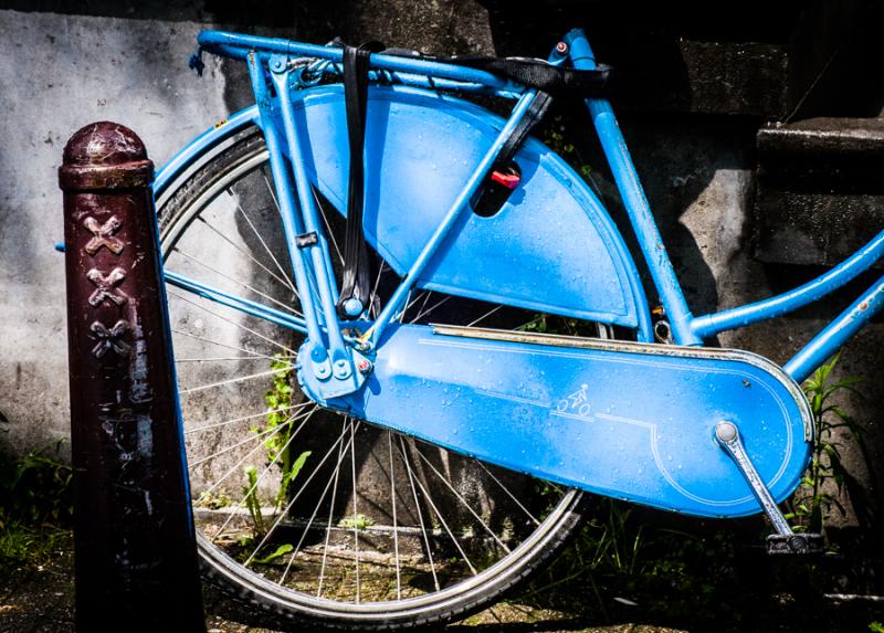 Primer Plano de una Tandem, Amsterdam, Holanda, Pa...