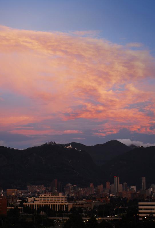 Atardecer en Bogota, Cundinamarca, Colombia