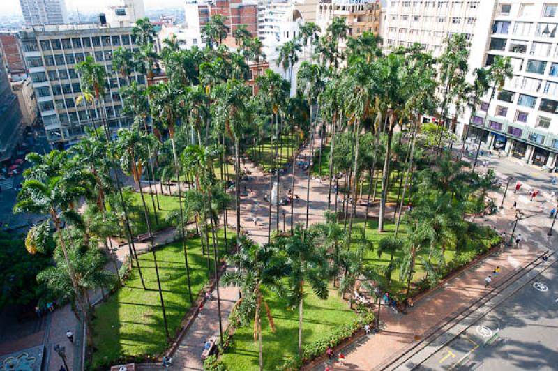 Plaza de Caicedo, Cali, Santiago de Cali, Valle de...