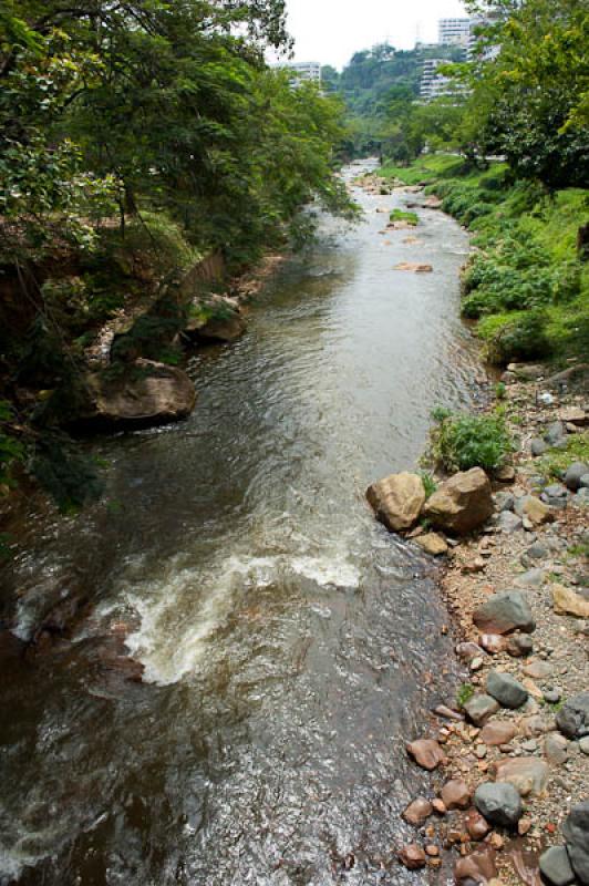 Rio Cali, Cali, Santiago de Cali, Valle del Cauca,...