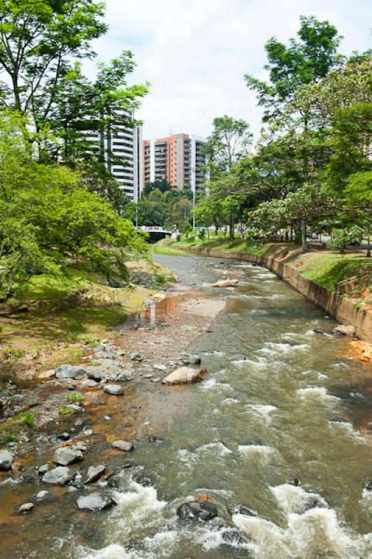 Rio Cali, Cali, Santiago de Cali, Valle del Cauca,...