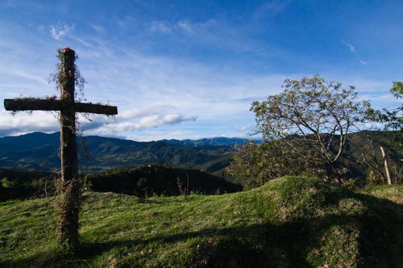 Paisaje de Silvia, Cauca, Popayan, Colombia