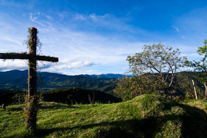 Paisaje de Silvia, Cauca, Popayan, Colombia